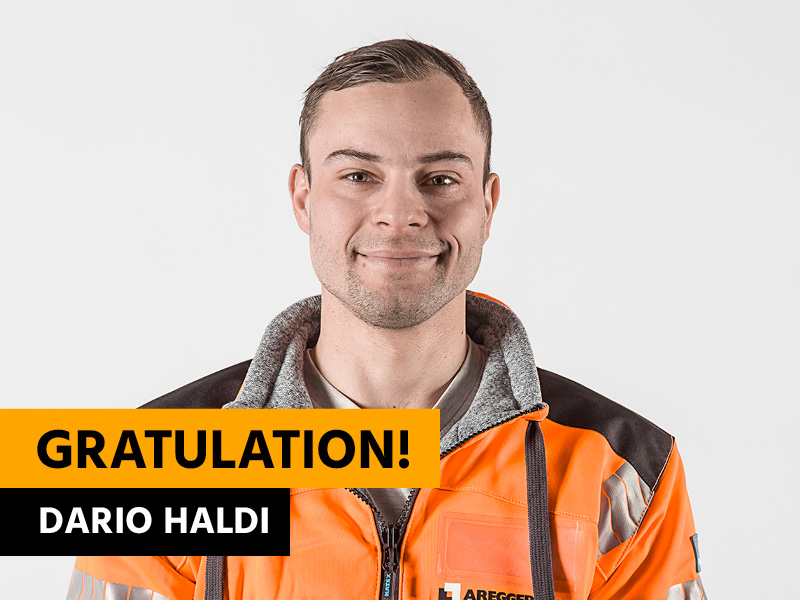 Gratulation Dario Haldi